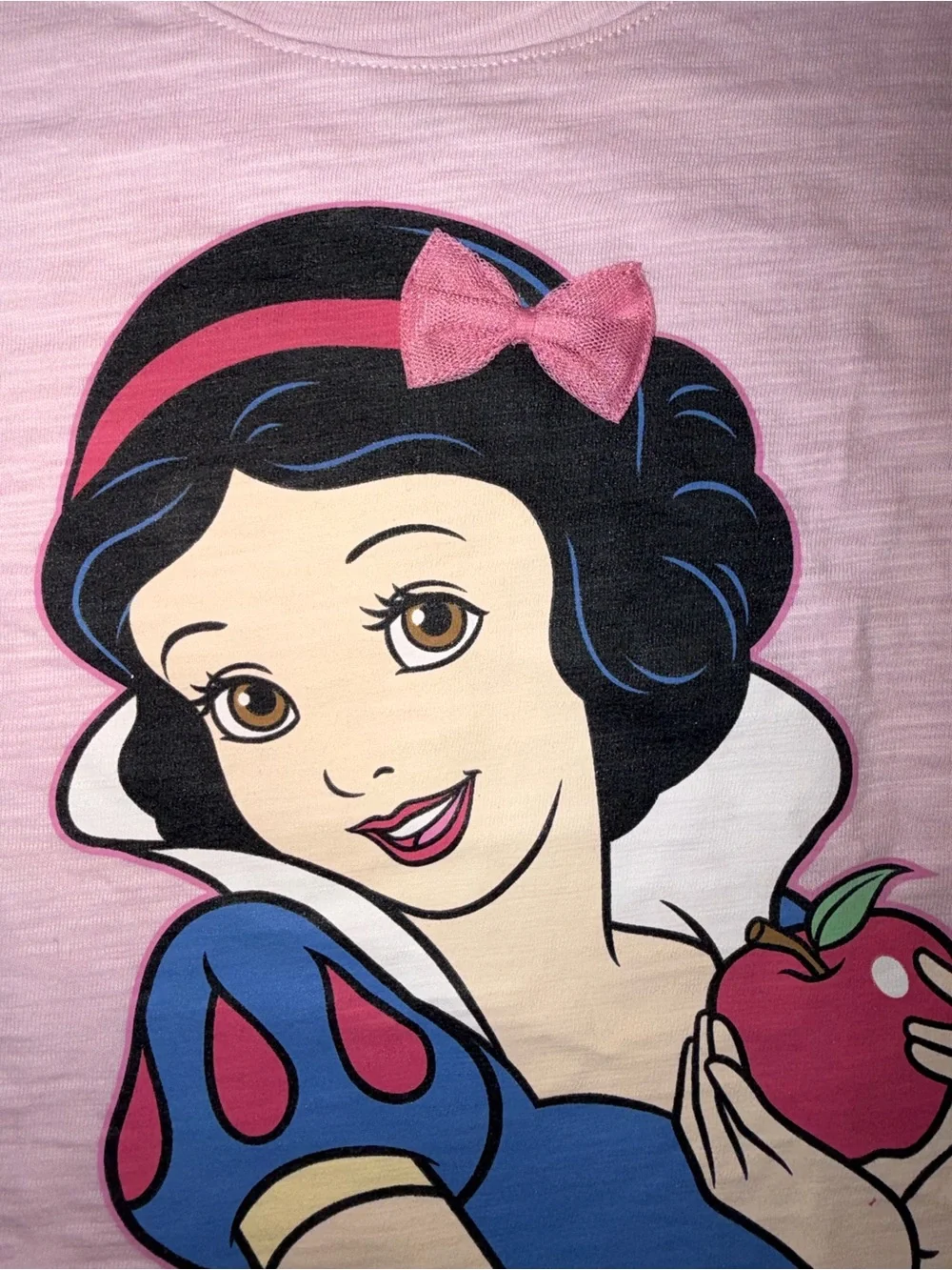 Baby Gap Disney Snow White Girls Pink Graphic Tee 3T NWT